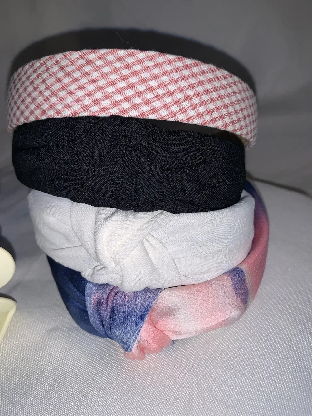 Women’s Multi-Pack Hair Accessories Set — Pink, White, Cream & Purple- 15 PIECES